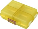 Daily Travel Pill Case Organizer, Small 10 Compartments Medicine Box Dispenser, Compact Purse Portable Pill Reminder Perfect for On-The-Go Storage Vitamin, Fish Oil, Calcium Tablet, Green 6