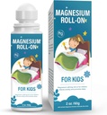 Magnesium Lotion for Kids, Magnesium Roll on for Sleep & Calm - Help Children Calm and Sleep, Topical Magnesium Cream - Support a Balanced Mood, Bedtime & Night