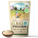 NaturaleBio Organic Whole Psyllium Husk 12oz (340g). 99% Pure Psyllium Seed Husks. USDA Organic Certified. Isabgol Natural Fiber for Keto, Paleo, Vegan & Gluten-Free Diets.