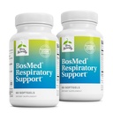 Terry Naturally BosMed Respiratory Support - Respiratory Support Supplement - Herbal Supplement for Lung Support - Healthy Lung Supplement for Clear Bronchial Passages - 60 Softgels (Pack of 2)