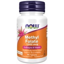 NOW Supplements, Methyl Folate 1000 mcg, Co-Enzyme B Vitamin, 90 Tabs