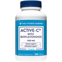 The Vitamin Shoppe Active-C with Bioflavonoids 1000 Antioxidant for (250 Tablets)