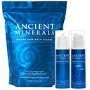 Ancient Minerals Magnesium Bath Flakes - Magnesium Lotion and Lotion Ultra with MSM - Pure Genuine Zechstein Chloride