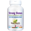 Strong Bone Support Supplement – 22-in-1 Calcium, Magnesium & Vitamin D3 + K2 Formula with Glucosamine & Zinc, Enhanced Absorption Skeletal Health Capsules, 180 Veg Caps | NEW ROOTS HERBAL