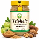 BASIC AYURVEDA Triphala Powder | 7.05 Oz (200g) | Ayurvedic Herbal Blend of Amla, Haritaki & Bibhitaki | Supports Digestion & Gut Health | Gluten-Free, Non-GMO & Vegan