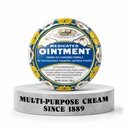 Rawleigh Medicated Ointment Blue Tin (4.5oz) (Pack of 1) Camphor, Menthol | & Eucalyptus. Heritage Chest Rub & Multi-Purpose Vapor Ointment for Adults & Kids. Cold, Congestion & Minor Aches Relief