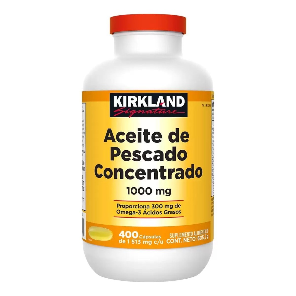 Kirkland Signature Fish oil 1000mg, 400 Count