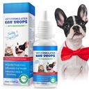 Cat & Dog Ear Infection Treatment Drops, Cat & Dog Ear Cleaner for Itchy Ear Relief, with 1% Hydrocortisone for Dog Ear Infections, Relieve Itchy Ears- 2.02 Fl.Oz