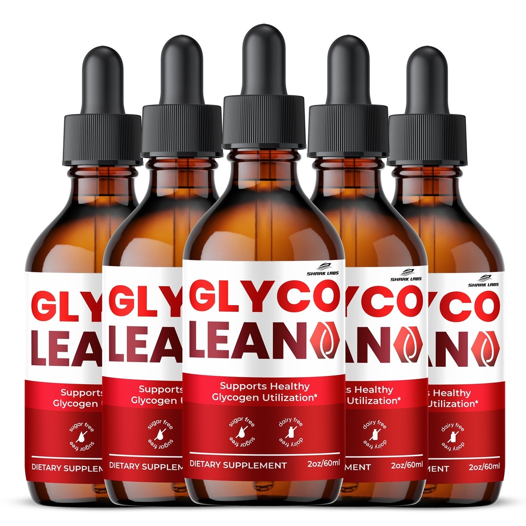 (5 Pack) GlycoLean Drops, 5 Month Supply
