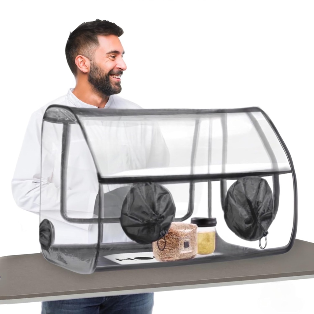 North Spore NocBox Mycology Lab Set (Glove Size - Small)