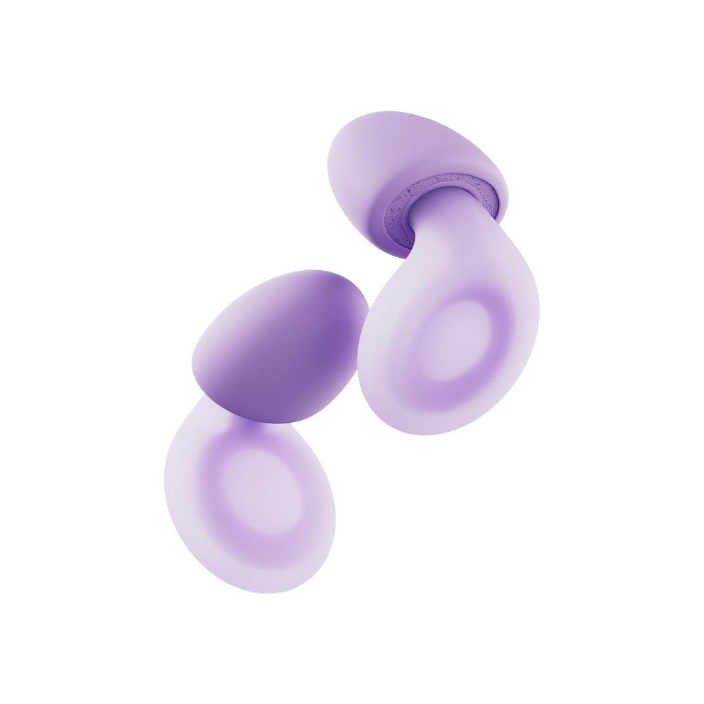 Loop Dream Ear Plugs - Soft Silicone Hearing Protection for Sleep & Snoring | Silicone & memory foam. 27dB SNR noise reduction. Customized fit. Muffles snoring for deeper, uninterrupted sleep
