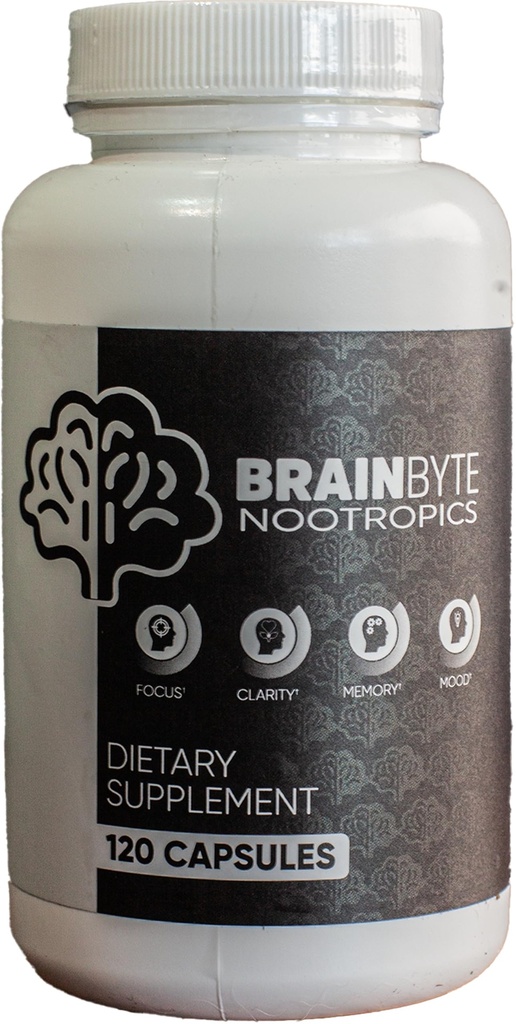 All-in-One Nootropic Supplement for Men & Women | Caffeine-Free Focus with L-Theanine & Phosphatidylserine (120 Count)