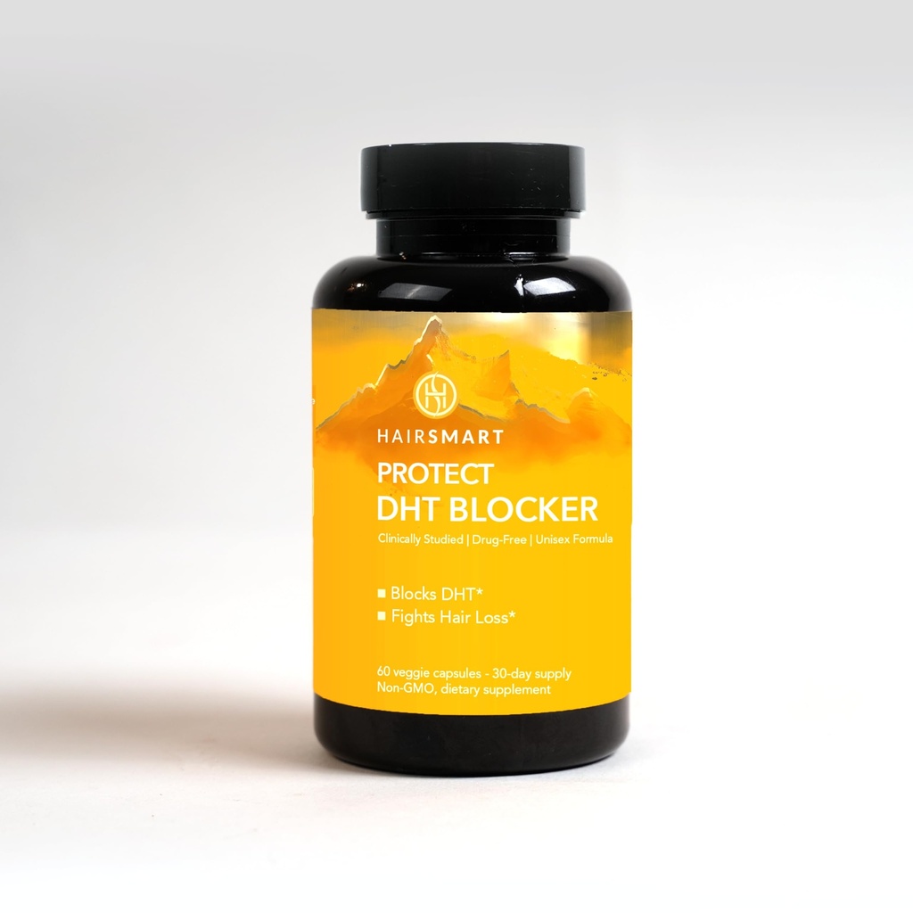 DHT Blocker Supplement for Men & Women – Hair ReGrowth Vitamins, Vegan & Gluten-Free Formula for Hair Loss Treatment Men, Saw Palmetto, Stinging Nettle, Green Tea, Pygeum Bark & Pumpkin Seed