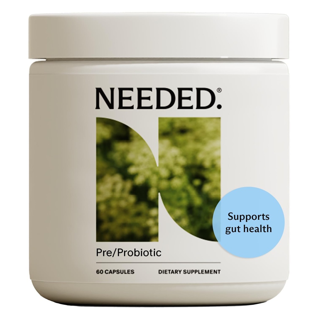 Needed. Expertly-Formulated & Tested Prebiotic & Probiotic for Prenatal, Pregnancy, Breastfeeding, & Postpartum | Balance Mood, Boost Immunity, Healthy Microbiome for Mother & Baby | 60 Capsules