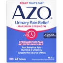 AZO Urinary Pain Relief Maximum Strength, Fast Relief of UTI Pain, 24 Count