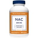 The Vitamin Shoppe NAC N-Acetyl-L-Cysteine Promotes Cellucor Health, Immune (200 Capsules)