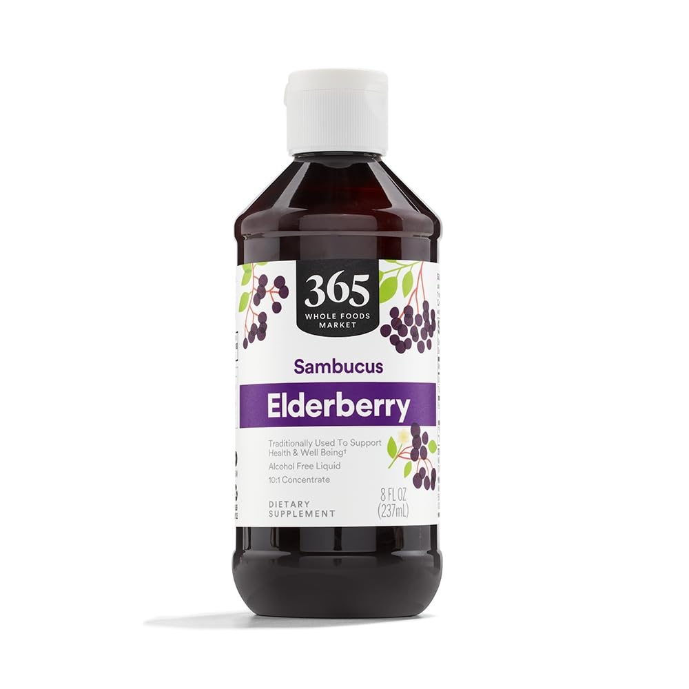365 by Whole Foods Market Elderberry Syrup, 8 FZ