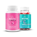 BeLive Womens Favorite Inositol+Biotin for Healthier Hair Skin and Nails and Hormonal Health