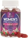 Nature's Nutrition Probiotics for Women Gummies with Cranberry - 6 Premium Strains for PH Balance, Digestive Health, Vaginal & Immune Support, Women's Probiotic Gummy for Feminine Health - 60 Gummies
