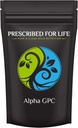 Prescribed For Life Alpha GPC Powder, L Alpha glycerylphosphorylcholine, Choline Supplement for Cognitive Function, Non GMO, Vegan, Soy Free (1kg)