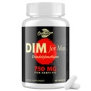 Orinthalixium DIM for Men 750MG – Hormone Balance, Estrogen Support for Men, DIM Supplement, Detox, Vitality & Fitness Performance–Chrysin & Black Pepper Extract, 60 Capsules (1 Bottle)