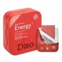 DISO - Energy - Fast-Dissolving Caffeine Strips with Vitamins, Strawberry Flavor, Vegan, Sugar Free, High Absorption, Gluten Free, Individually Wrapped, 30 Dissolvable Strips