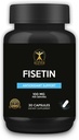 Klever Lifestyle | Fisetin | Bioflavonoid | Antioxidant Supplement, Anti-Aging Effects, Skin Health, Metabolic Benefits | 30 Capsules | 100mg per Serving