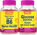 WellYeah High Potency Vitamin B6 + Glucose, Gummies Bundle - Great Tasting, Vitamin Supplement, Gluten Free, GMO Free, Chewable Gummy