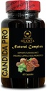 Candida PRO Complex - Oregano Leaf Organic, Aloe Vera Capsules Vegan Organic, Candida May Cleanse Gut Support, Immune Boost - 1 Bottle 60 Capsules