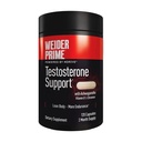 Weider Prime Testosterone Support - Men's Nutrition - Enriched with Vitamins & Minerals - with Ashwagandha, Chromax Chromium, Bioperine & Zinc - Gluten Free - 120 Capsules