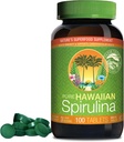 Nutrex Hawaii, Pure Hawaiian Spirulina 500 mg, Vegan, Supports Immune System, Heart, Cells and Energy, 100 Tablets