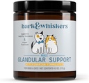 Dr. Mercola Bark & Whiskers Glandular Support - Supports Endocrine & Organ Health - Freeze-Dried Formula - Hormone-Free Ingredients - Male - 75 Scoops (4 oz)