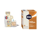GU Energy Original Sports Nutrition Energy Gel, 8-Count Birthday Cake and 8-Count Salted Caramel Flavors
