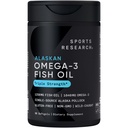 Sports Research® Omega-3 Fish Oil 1250mg from Wild Alaska Pollock, 90 Count