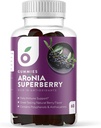 Aronia SuperBerry Gummies, Daily Immune Support, Rich in Antioxidants, Better Than Elderberry, Great Tasting Natural Berry Flavor, 60 Count (30 Day Supply) (SuperBerry)