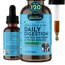 Animal Essentials Fresh Breath & Daily Digestion/Digestive Support for Dogs & Cats, 2 fl oz - Made in USA Organic Ginger & Mint, Alcohol Free