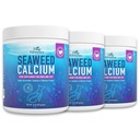 Seaweed Calcium for Dogs & Cats 14oz, Calcium Supplement for Homemade Food, Tested for Purity, Vet Recommended, Wild Icelandic Marine Algae for Strong Bones, Teeth, Joints & Muscles (3 Pack)