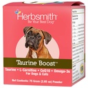 Herbsmith Taurine Boost - Cardiac and Heart Support for Dogs and Cats - Taurine Supplement for Dog and Cat Heart Health – with CoQ10, Taurine and L-Carnitine for Dogs - 75g