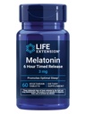 Life Extension Melatonin 6 Hour Timed Release, 60 Vcaps 3 mg