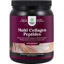 Natures Craft Multi Collagen Protein Powder for Women and Men - Keto Hydrolyzed Collagen Peptides 45 Servings Hair Skin and Nails Vitamins - Unflavored Bovine Type 1 3 for Bone Joint Support - 454g