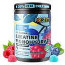 NSF Certified Creatine Gummy 5g - Creatine Monohydrate Gummies – Pre-Workout Energy & Muscle Growth Support for Men & Women | Blueberry Raspberry Electrolyte Gummies (135 Count)