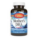 Carlson Mother's DHA, 500 mg, DHA, Nutrients for Baby & Mom, 60 Softgels | Prenatal Support; Fetal Development; Non-GMO; Norwegian; Wild Caught; Sustainably Sourced