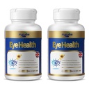 Lutein 20 mg with Zeaxanthin, Bilberry Extract, Vitamin E for Men and Women, Eye Health Dietary Supplement, Relieves Eye Tiredness and Dryness, Supports Vision Clarity and Eye Health - 120 Capsules