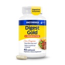 Enzymedica Digest Gold + Probiotics - Digestive Enzyme Supplement for Women & Men, Enzyme and Probiotic Capsules for Digestion, Gut Health Support, Helps Gas & Bloating, Vegetarian - 45 Caps