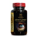 Vision Support Complex - Vision Supplements Organic, Bilberry Supplement, Taurine Complex, antioxidants and Vitamins, Eye Supplement for Athletes - 1 Bottle 60 Capsules