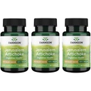 Swanson Prebiotic Jerusalem Artichoke, 90% Inulin, 400 mg, 60 Caps, 3 Pack | Prebiotic Inulin to Help Support a Healthy Microbiome, 90% Inulin for Digestive Health, No Mixing Required