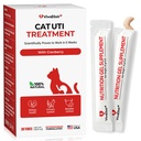Cat UTI Treatment & Kidney Nutrition Supplement | Cranberry Powder for Cats | Low in Phosphorus & Salt | Supports Urinary Health | Easily Absorbed Protein | Suitable for Picky Cats - Bars 12g x 30