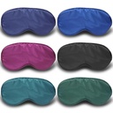 Silk Sleep Mask 6 Pack - Soft, Breathable, Reduces Puffy