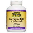 Natural Factors Coenzyme Q10 - Antioxidant Support Supplement Supports Cellular Energy Production - Better Absorption Aids Healthy Heart Function - 100 mg, 240 Softgels (240 Servings)