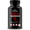 HerbaMe HGH Support Supplement for Men & Women, 90 Capsules – Naturally Supports Human Growth Hormone, Amino Acid Complex with Arginine & Colostrum – Supports Nighttime Recovery, Energy & Performance